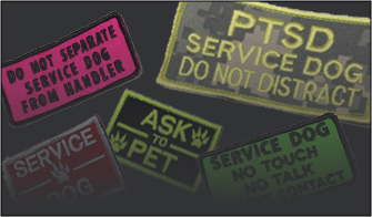 Service & Working Dog Patches